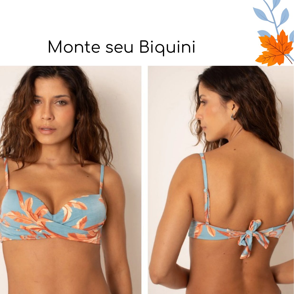 Monte seu Biquíni 05 — coleção Tropical Azure
