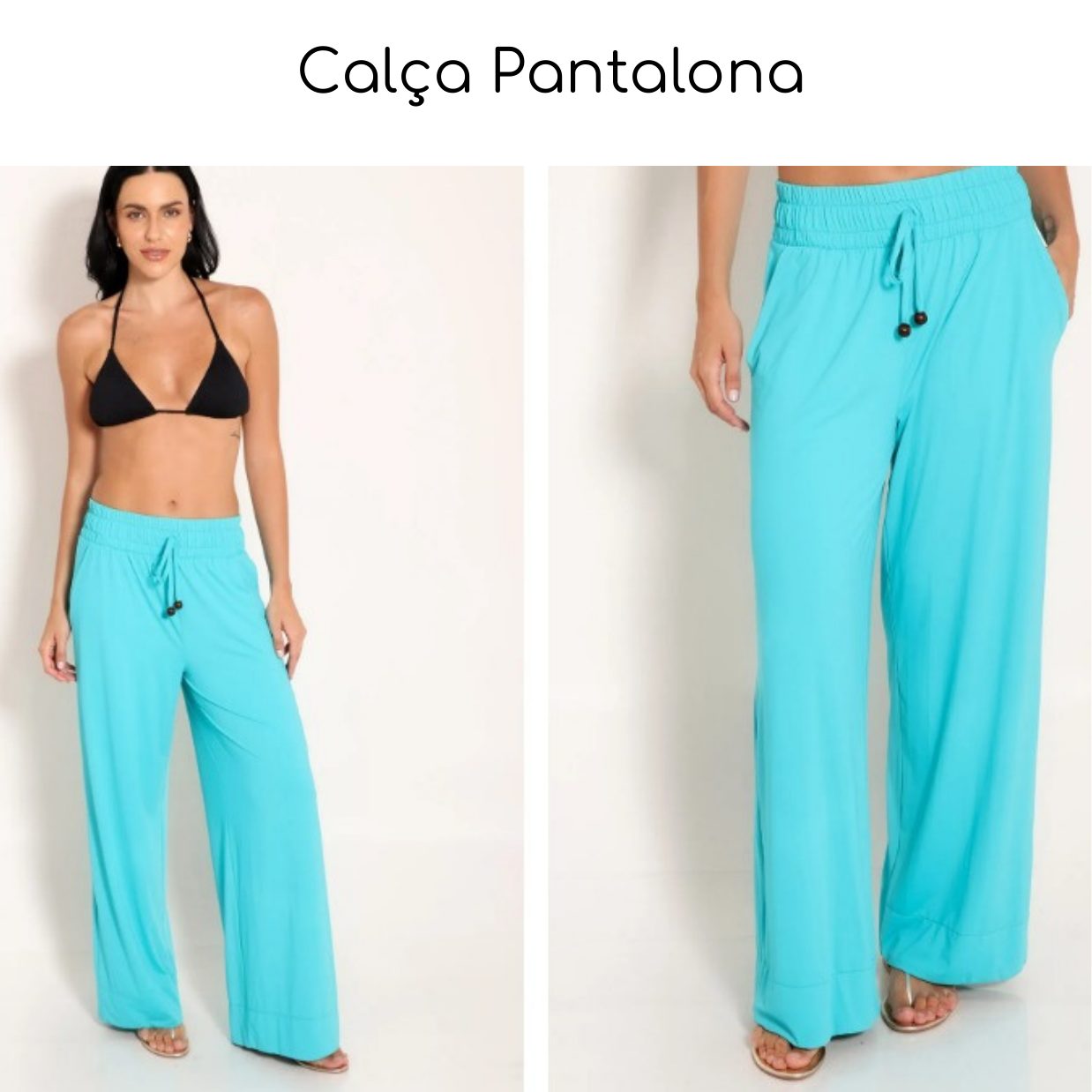 Calça Pantalona 01 — coleção Saídas Lisas