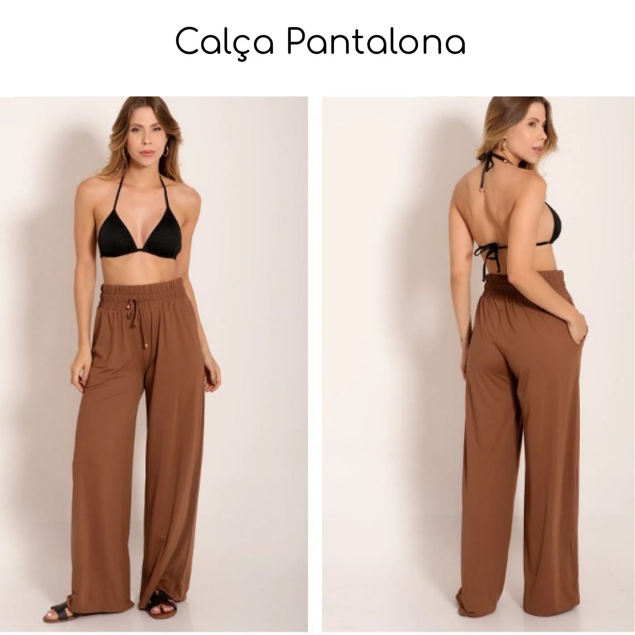 Calça Pantalona 06 — coleção Saídas Lisas