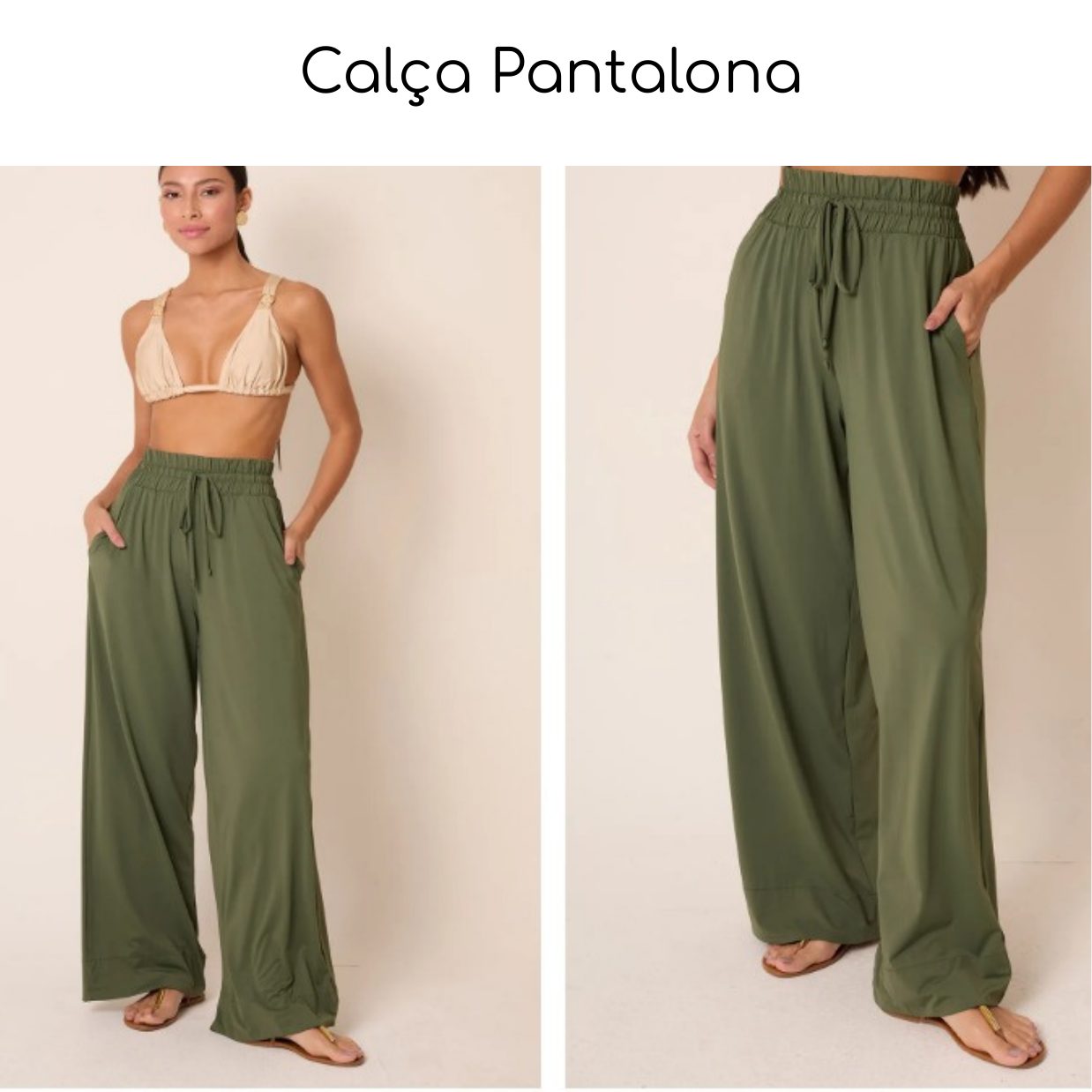 Calça Pantalona 04 — coleção Saídas Lisas